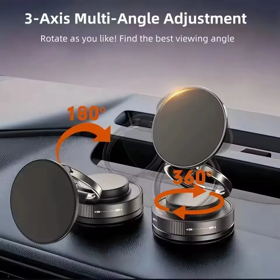 Upgraded 360°Vacuum Magnetic P - Phone Accessories Holder Car review and price