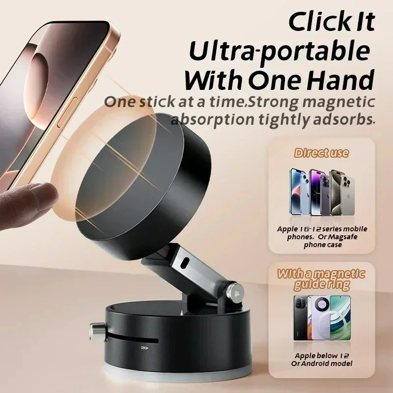 High Performance Magnetic Vacu - Phone Accessories Holder Car review and price