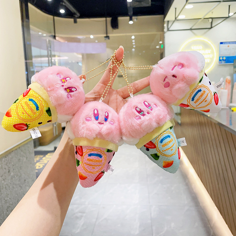 12CM Kirby Ice Cream Plush Cha - Phone Accessories Charms review and price