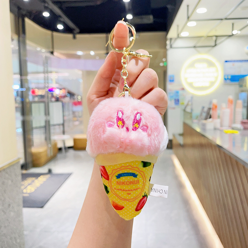 12CM Kirby Ice Cream Plush Cha - Phone Accessories Charms review and price